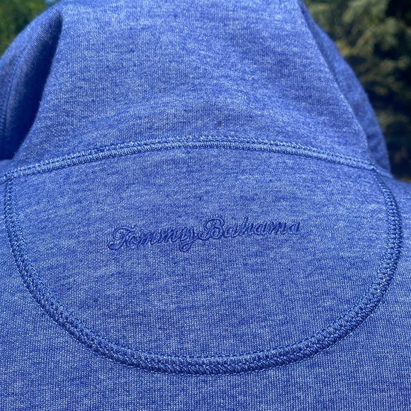 NWOT beautiful Tommy Bahama Denim look, hi low hem, see measurements in photos. - Picture 5 of 11